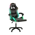 **Chaise de bureau gamer avec éclairage LED et design ergonomique**
